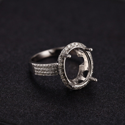 惠州市長(zhǎng)興珠寶首飾批發(fā) 專業(yè)提供配NGTC證書56分天然南非鉆石戒指托及定制服務(wù)